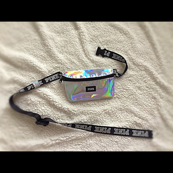 Pink holographic bag - Picture 1 of 2